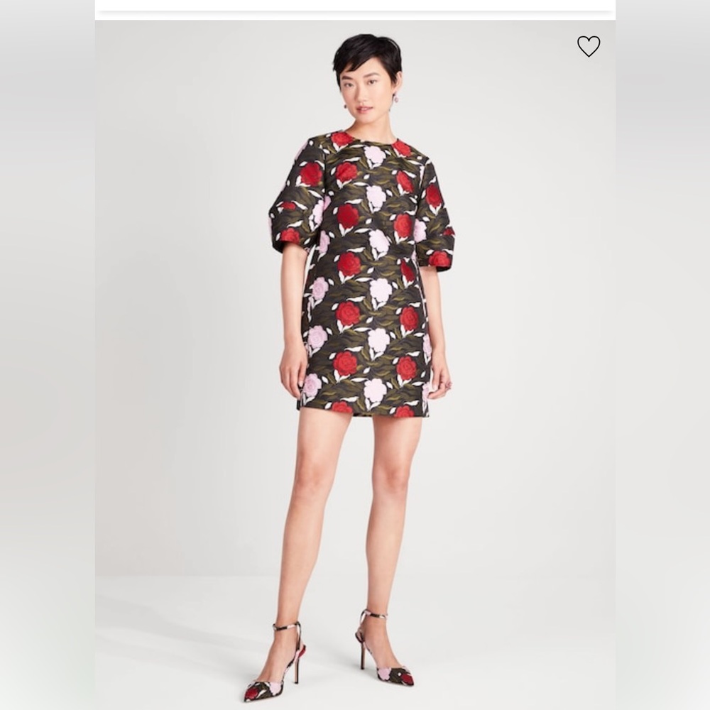 Kate Spade Rose Garden Brocade Dress, size 4